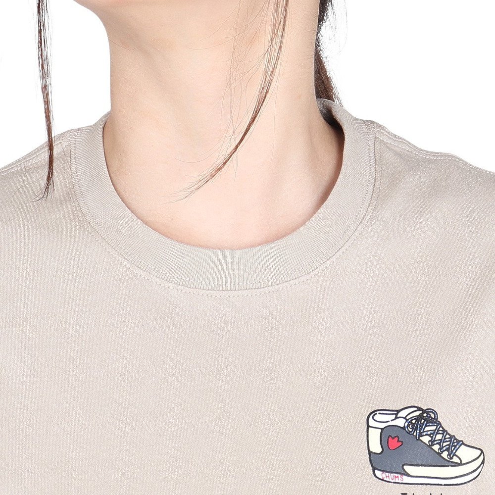 チャムス（CHUMS）（レディース）マイアイディールシューズTシャツ CH11-2368-G057