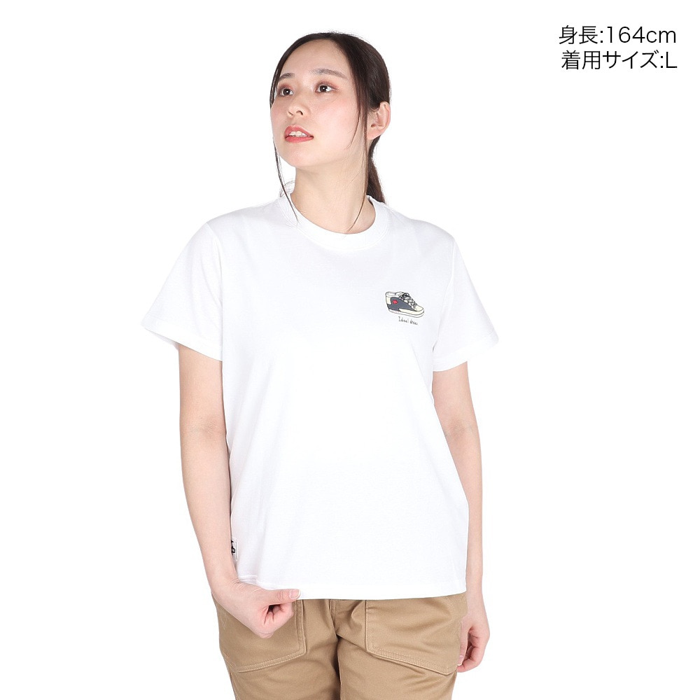 チャムス（CHUMS）（レディース）マイアイディールシューズTシャツ CH11-2368-W001