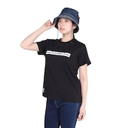 (レディース)ウッドブロックプリントTシャツ CH11-2369