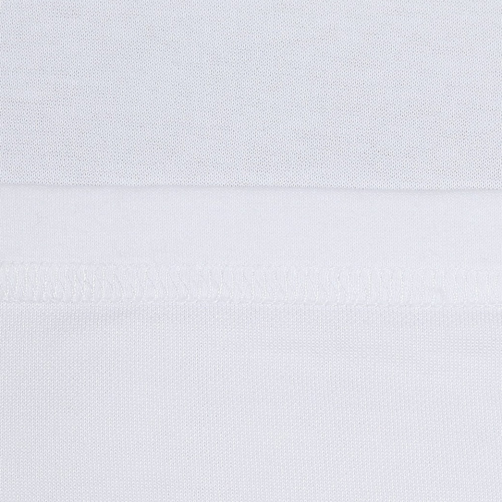 チャムス（CHUMS）（レディース）接触冷感 吸水速乾 バックプリント ウッドブロックプリントTシャツ CH11-2369-W001 ホワイト