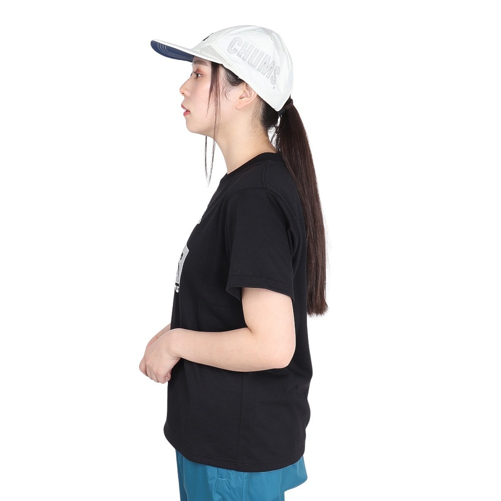 チャムス（CHUMS）（レディース）ブービーフェイスワークアウトドライTシャツ CH11-2375-K001