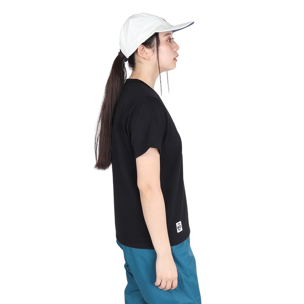チャムス（CHUMS）（レディース）ブービーフェイスワークアウトドライTシャツ CH11-2375-K001