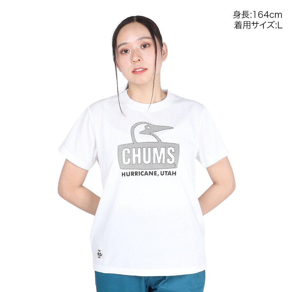 チャムス（CHUMS）（レディース）ブービーフェイスワークアウトドライTシャツ CH11-2375-W001