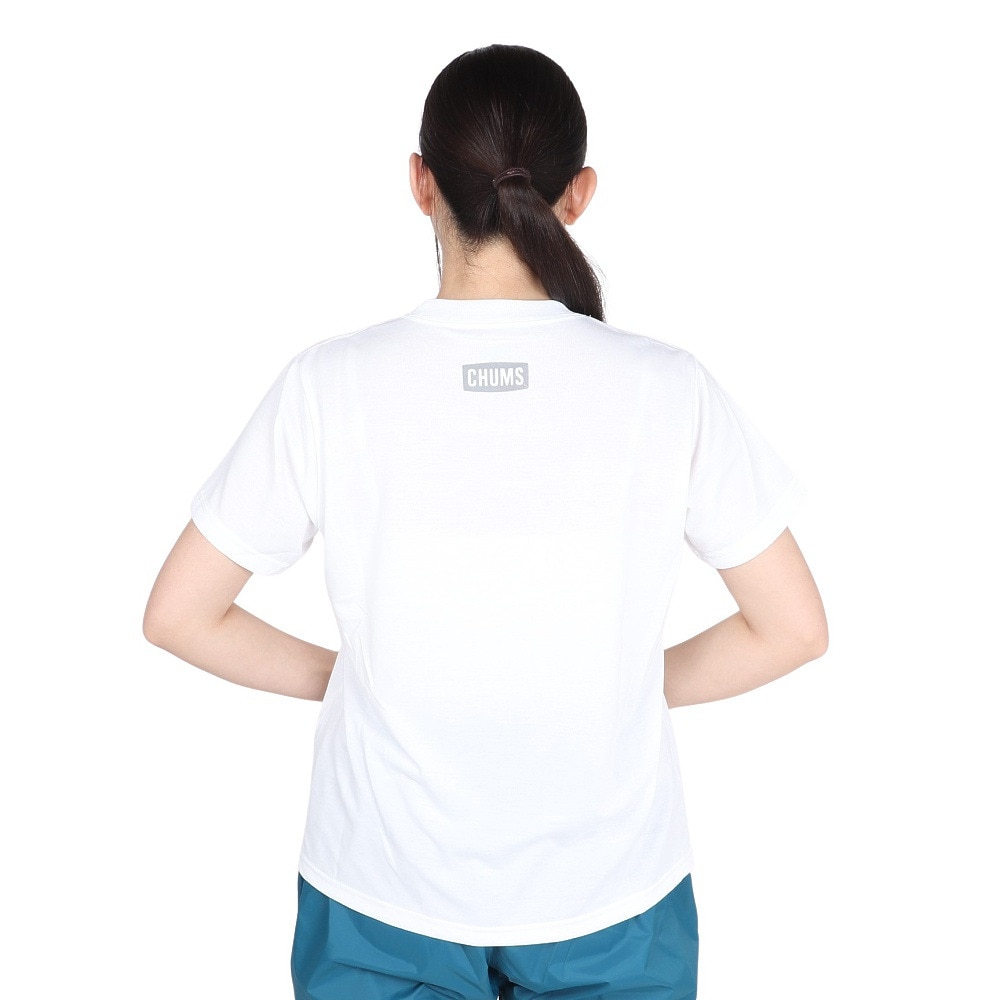 チャムス（CHUMS）（レディース）ブービーフェイスワークアウトドライTシャツ CH11-2375-W001