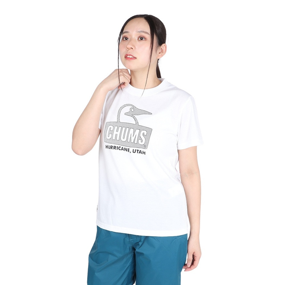 チャムス（CHUMS）（レディース）ブービーフェイスワークアウトドライTシャツ CH11-2375-W001