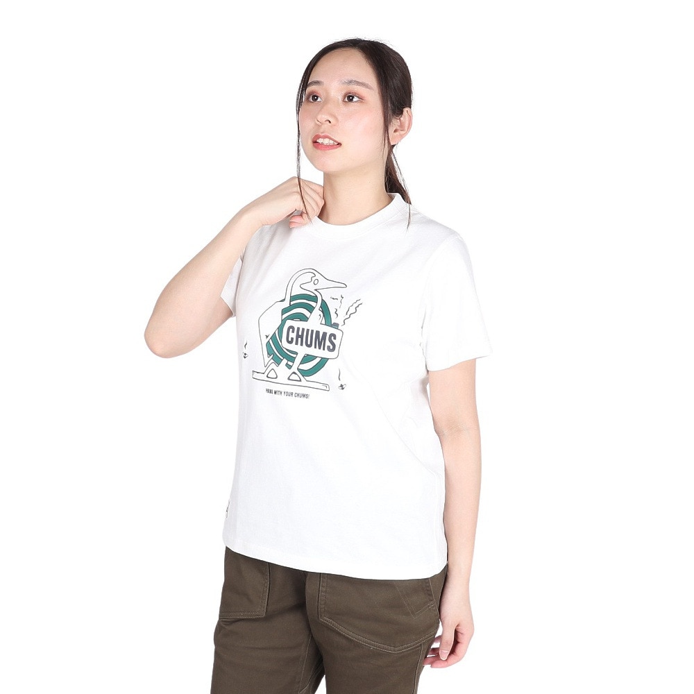 チャムス（CHUMS）（レディース）アンチバグブービーモスキートコイルホルダーTシャツ CH11-2379-W001