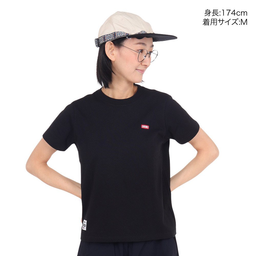 チャムス（CHUMS）（レディース）Glo Booby 半袖Tシャツ CH11-2425-K001