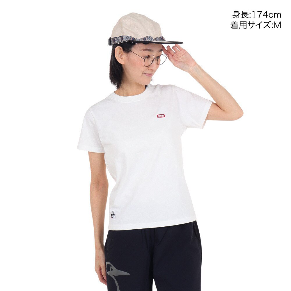 チャムス（CHUMS）（レディース）Glo Booby 半袖Tシャツ CH11-2425-W001