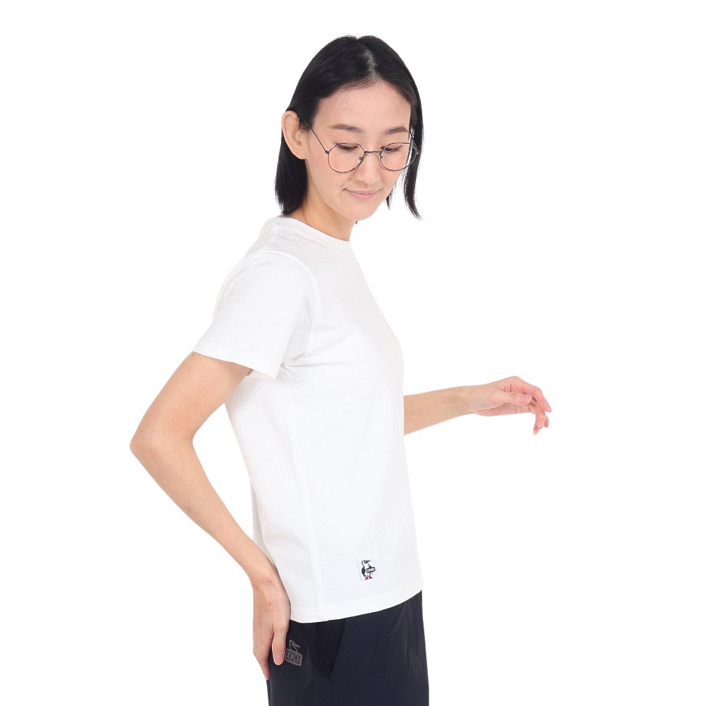 チャムス（CHUMS）（レディース）Glo Booby 半袖Tシャツ CH11-2425-W001