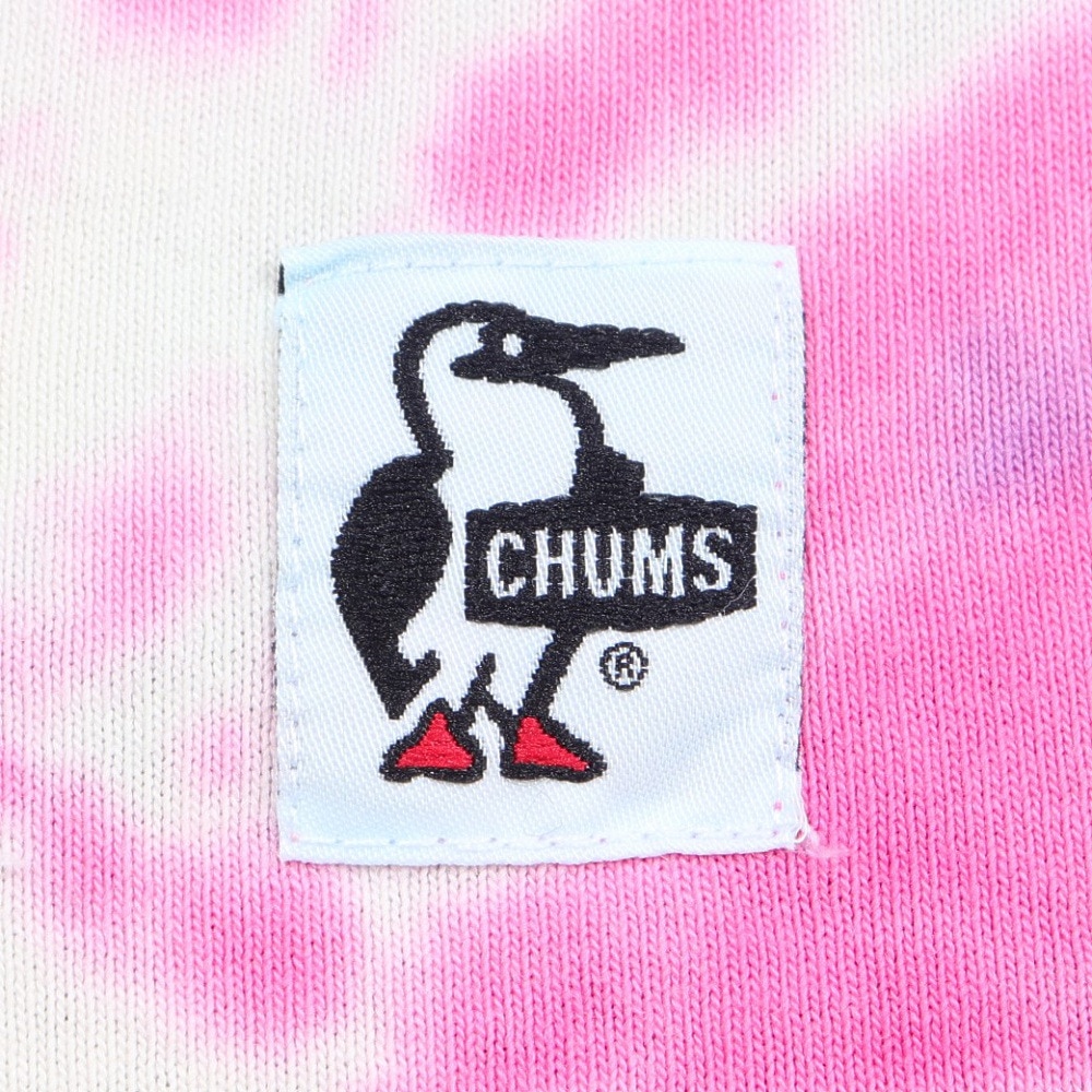 チャムス（CHUMS）（レディース）Glo Booby タイダイ柄 半袖Tシャツ CH11-2425-Z077
