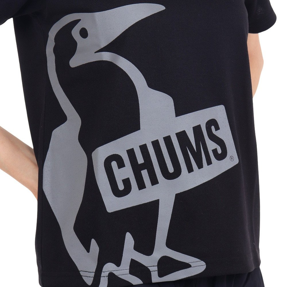 チャムス（CHUMS）（レディース）WorkOut Dry 半袖Tシャツ CH11-2426-K001