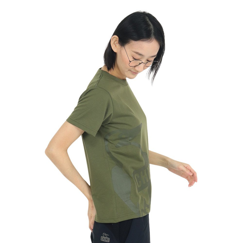 チャムス（CHUMS）（レディース）WorkOut Dry 半袖Tシャツ CH11-2426-M032