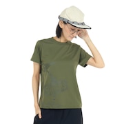 チャムス（CHUMS）（レディース）WorkOut Dry 半袖Tシャツ CH11-2426-M032