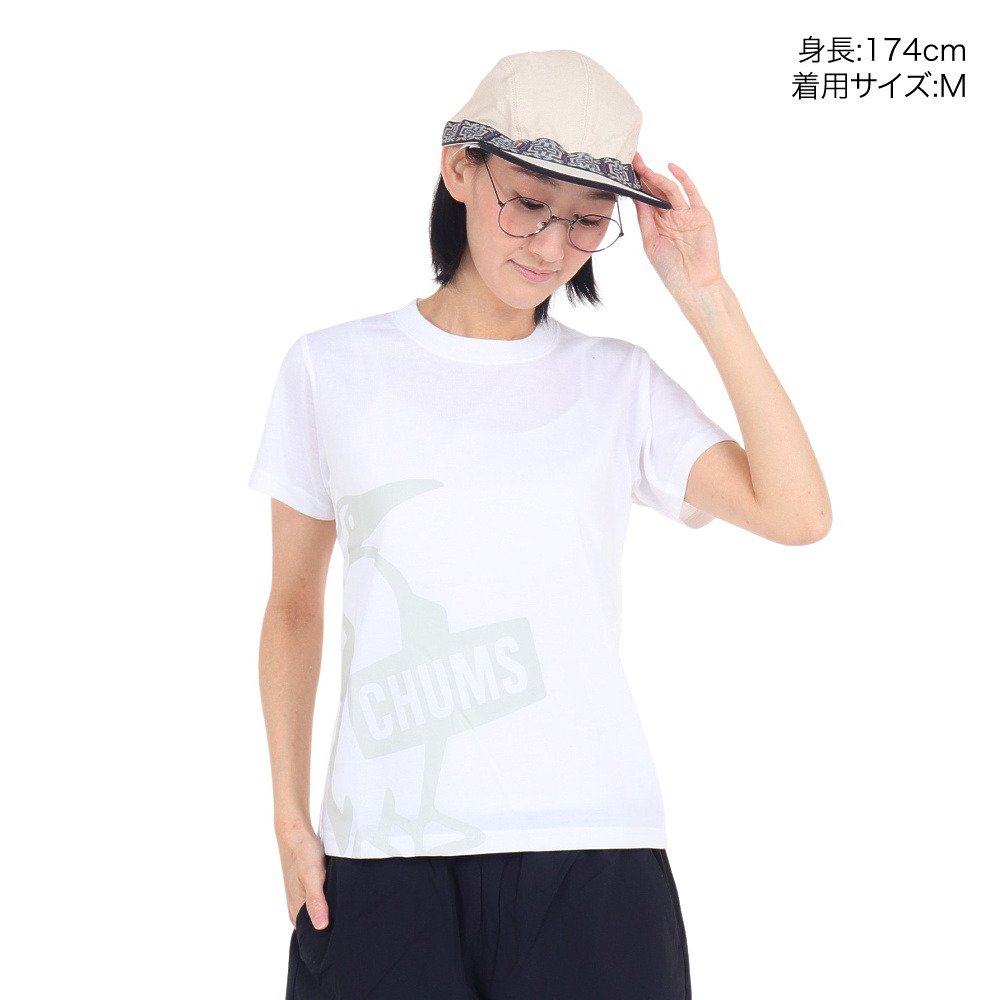 チャムス（CHUMS）（レディース）WorkOut Dry 半袖Tシャツ CH11-2426-W001