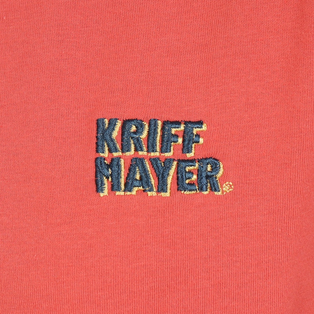 クリフメイヤー（KRIFF MAYER）（レディース）キャンプラビット Aライン 半袖Tシャツ 2347827L-35:RED