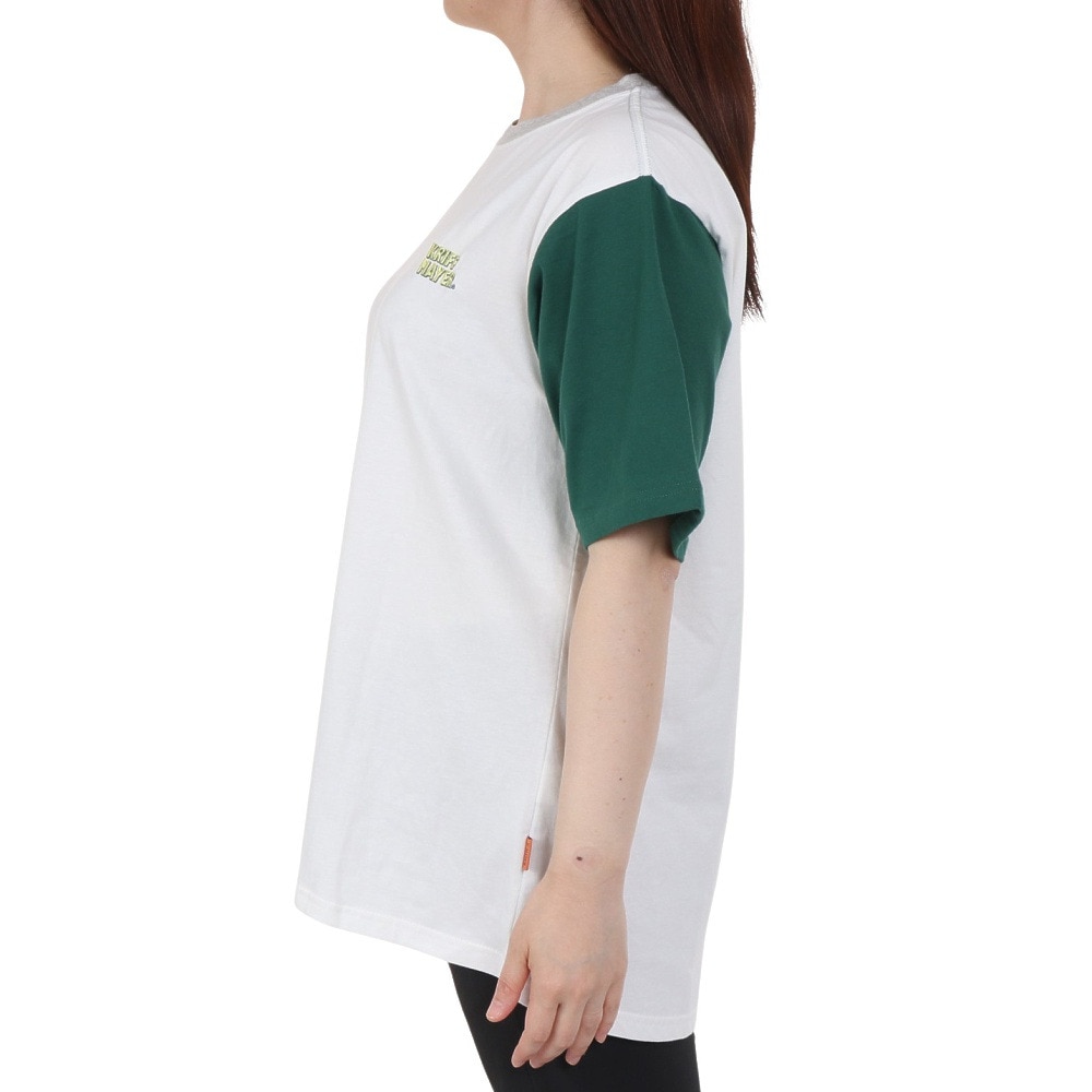 クリフメイヤー（KRIFF MAYER）（レディース）キャンプラビット Aライン 半袖Tシャツ 2347827L-90:MULTI-COL