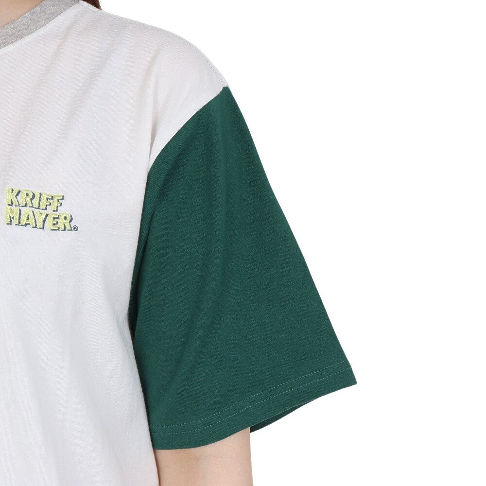 クリフメイヤー（KRIFF MAYER）（レディース）キャンプラビット Aライン 半袖Tシャツ 2347827L-90:MULTI-COL
