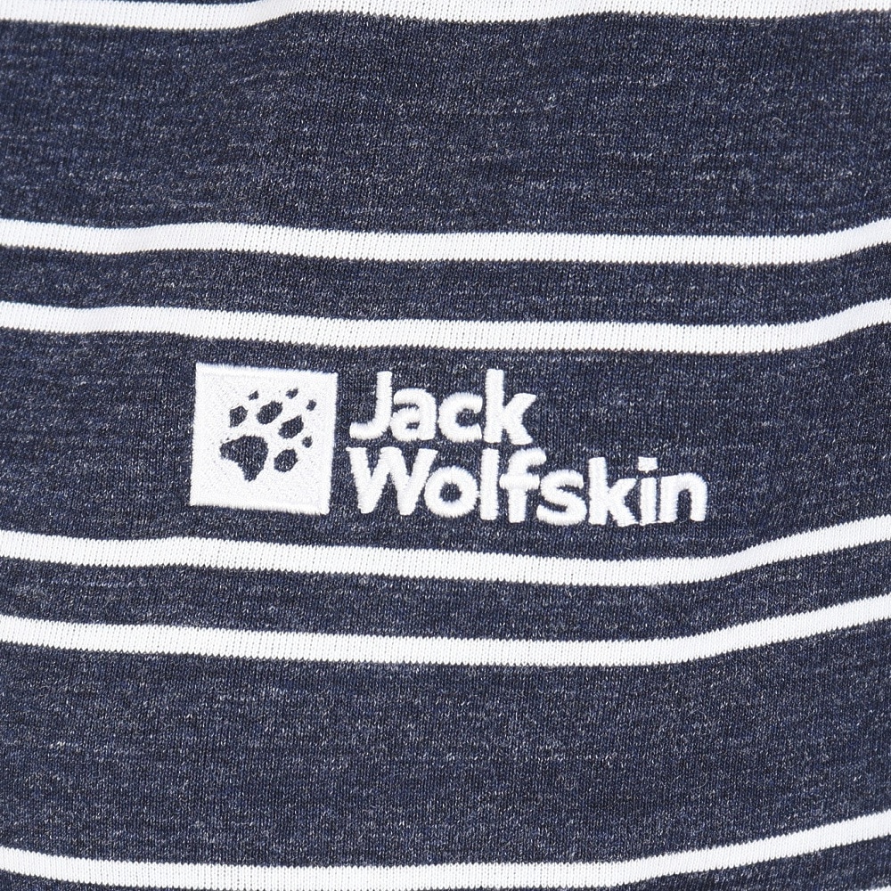 ジャックウルフスキン（JackWolfskin）（レディース）アーバンストライプ Tシャツ 5033801-1010