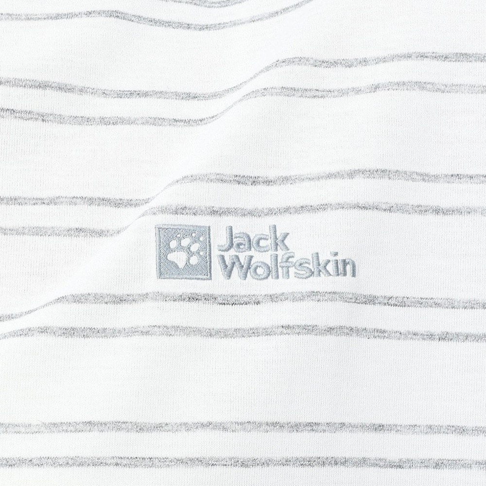 ジャックウルフスキン（JackWolfskin）（レディース）アーバンストライプ Tシャツ 5033801-5055