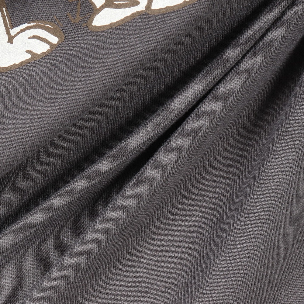 クリフメイヤー（KRIFF MAYER）（レディース）スヌーピー半袖ゆるTシャツ チャーリー 2357819L:17:CHARCOAL 速乾