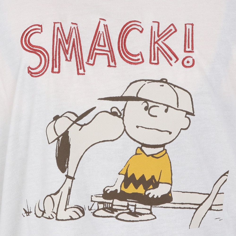 クリフメイヤー（KRIFF MAYER）（レディース）スヌーピー半袖ゆるTシャツ チャーリー 2357819L:90:MULTI-COL
