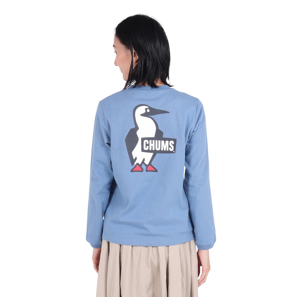 チャムス（CHUMS）（レディース）ブービーロゴ ロングスリーブTシャツ CH11-2304-A002