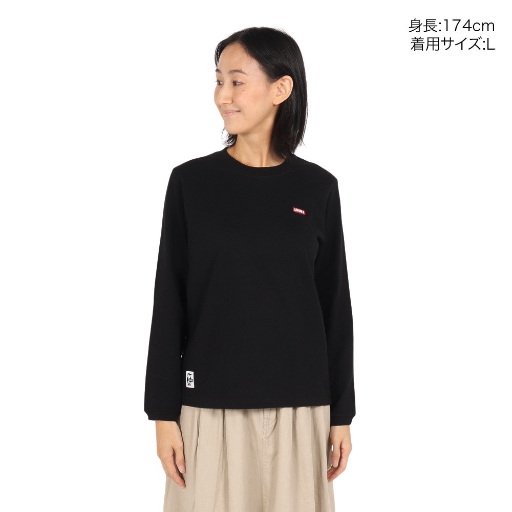 チャムス（CHUMS）（レディース）ブービーロゴ ロングスリーブTシャツ CH11-2304-K001