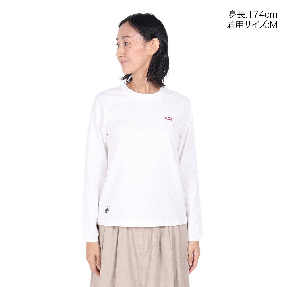 チャムス（CHUMS）（レディース）ブービーロゴ ロングスリーブTシャツ CH11-2304-W001