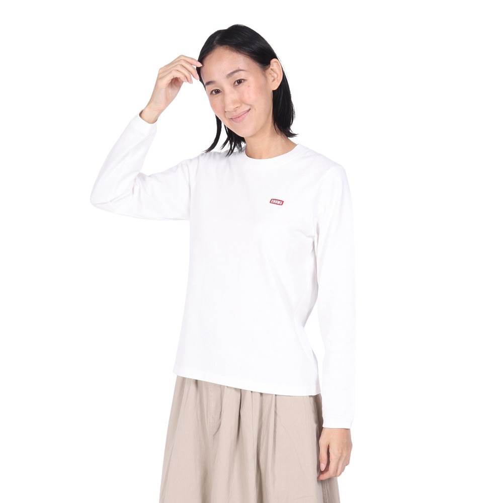 チャムス（CHUMS）（レディース）ブービーロゴ ロングスリーブTシャツ CH11-2304-W001