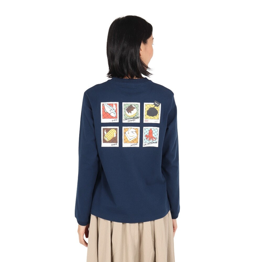 チャムス（CHUMS）（レディース）インスタントカメラポケットブラッシュドロングスリーブTシャツ CH11-2451-N001