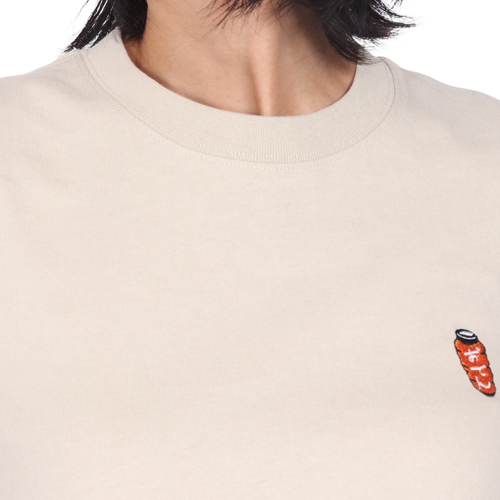 チャムス（CHUMS）（レディース）屋台でオツカレ! ブラッシュドロングスリーブTシャツ CH11-2452-G057