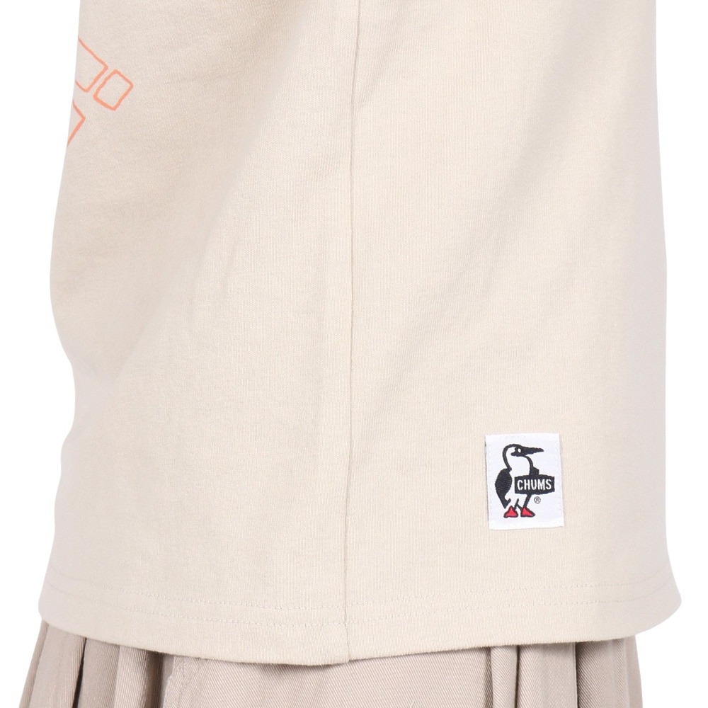 チャムス（CHUMS）（レディース）屋台でオツカレ! ブラッシュドロングスリーブTシャツ CH11-2452-G057