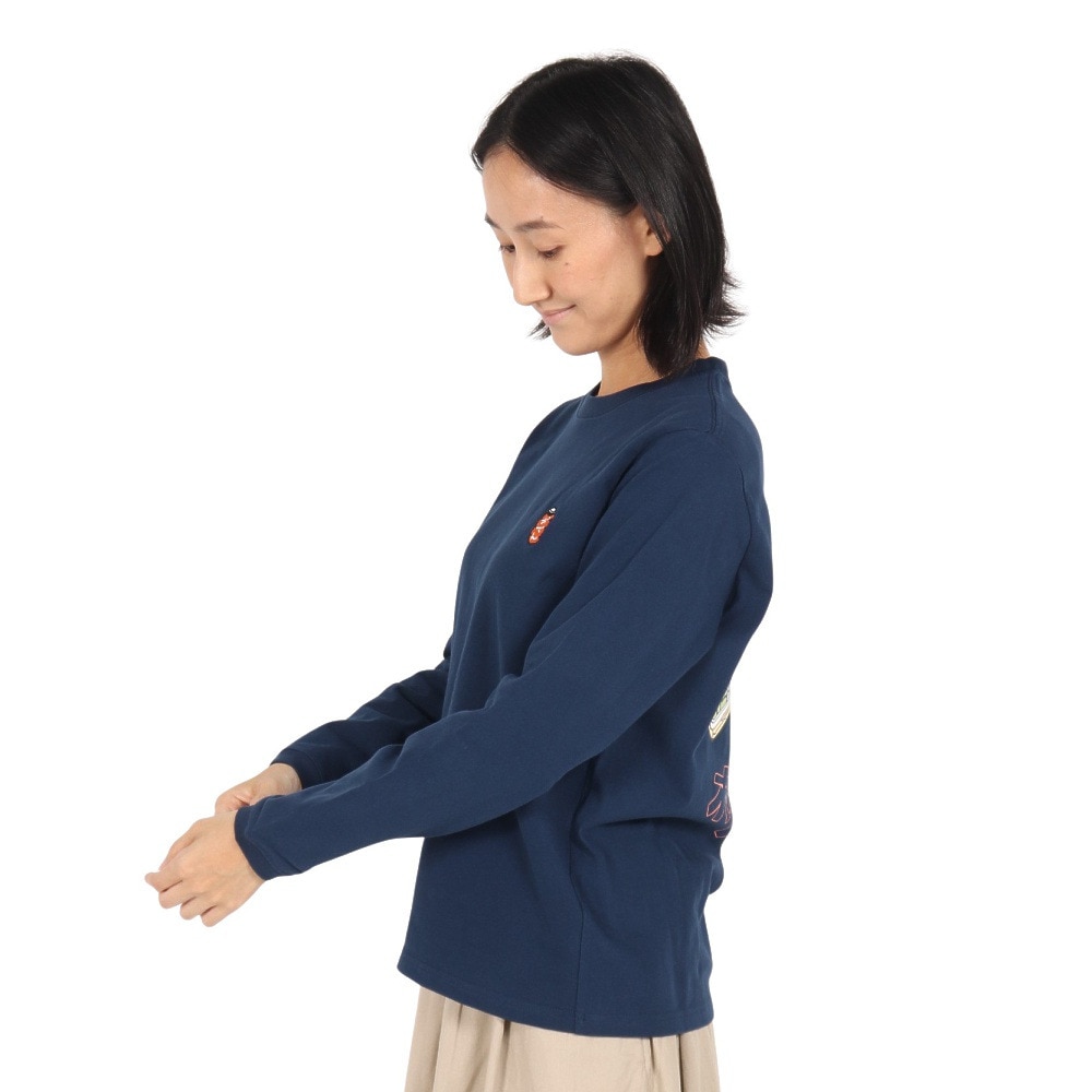 チャムス（CHUMS）（レディース）屋台でオツカレ! ブラッシュドロングスリーブTシャツ CH11-2452-N001