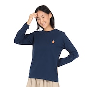 (レディース)屋台でオツカレ! ブラッシュドロングスリーブTシャツ CH11-2452