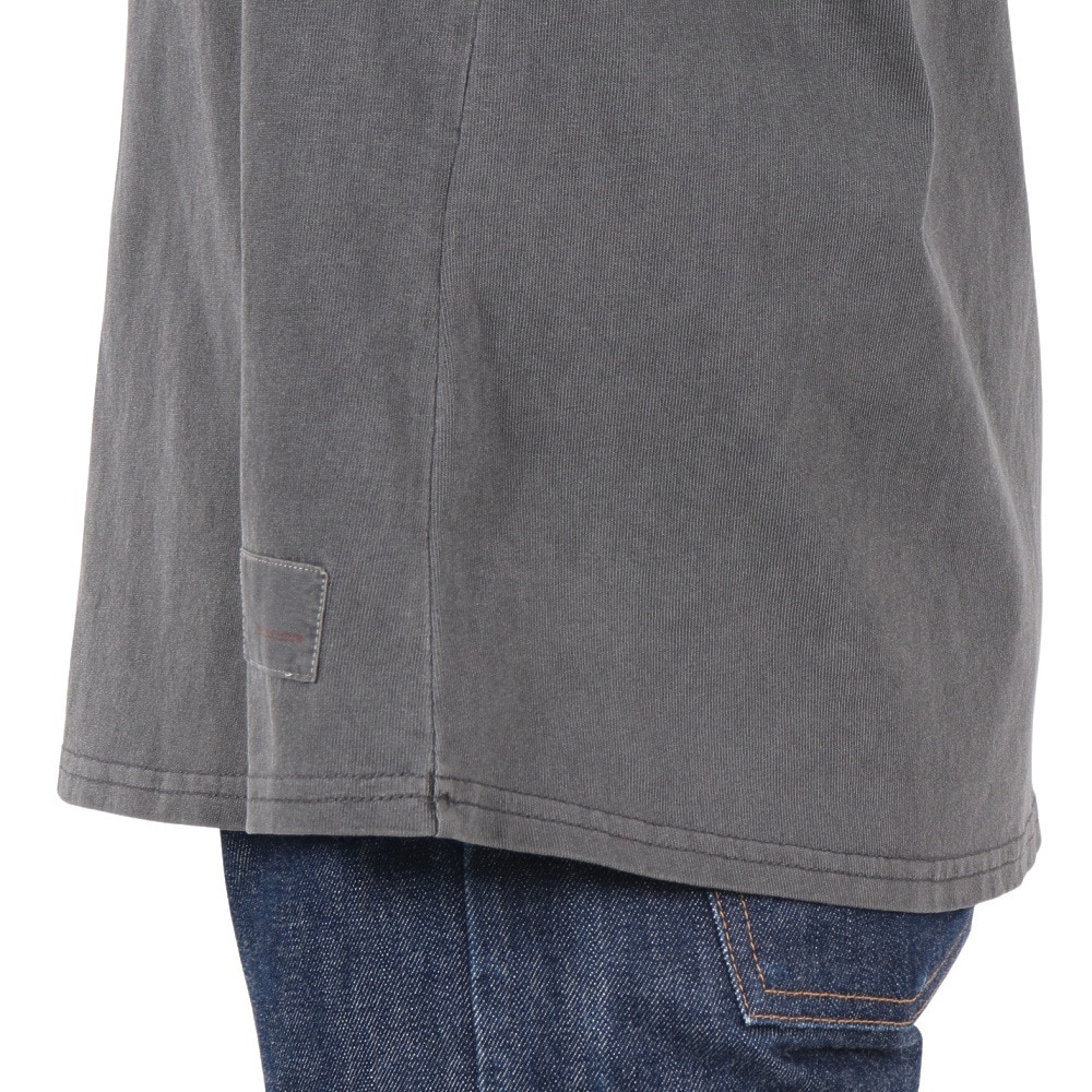 クリフメイヤー（KRIFF MAYER）（レディース）ピグメントプリントTシャツ W2447203 17 CHARCOAL