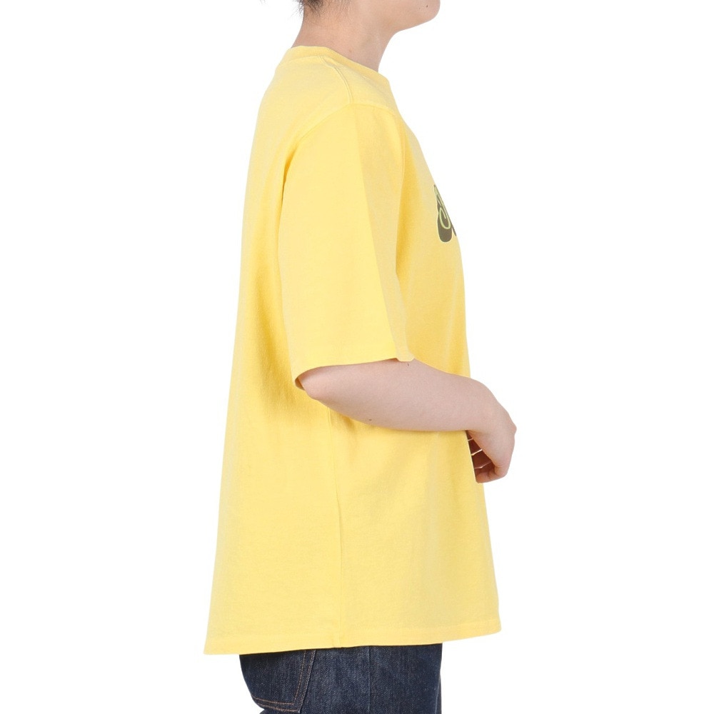 クリフメイヤー（KRIFF MAYER）（レディース）ピグメントプリントTシャツ W2447203 55 YELLOW