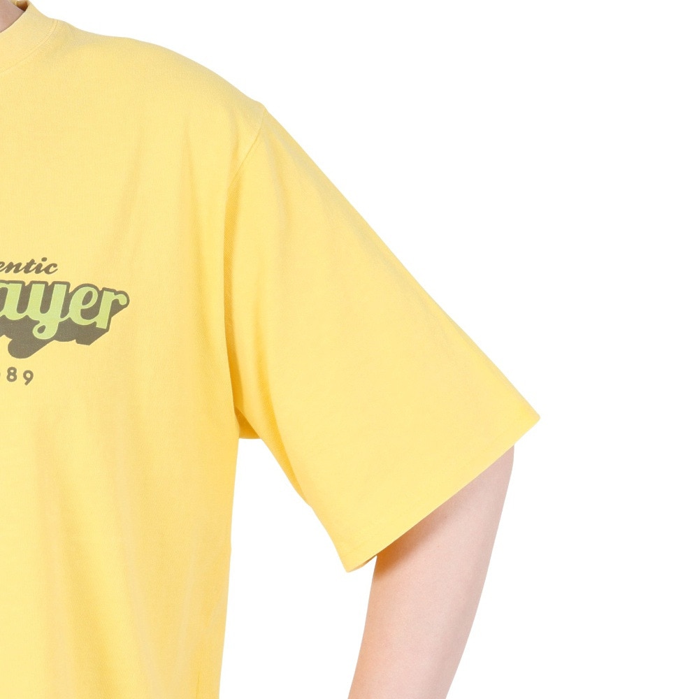 クリフメイヤー（KRIFF MAYER）（レディース）ピグメントプリントTシャツ W2447203 55 YELLOW