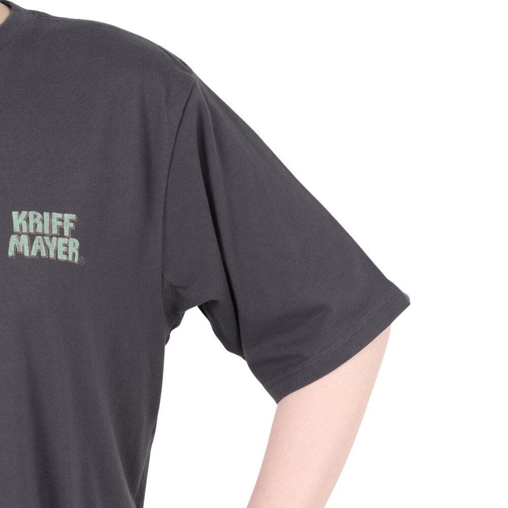 クリフメイヤー（KRIFF MAYER）（レディース）クリフラビットプリントTシャツ W2447830 17 CHARCOAL
