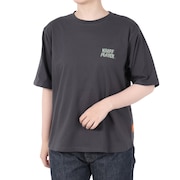 (レディース)クリフラビットプリントTシャツ W2447830 17 CHARCOAL