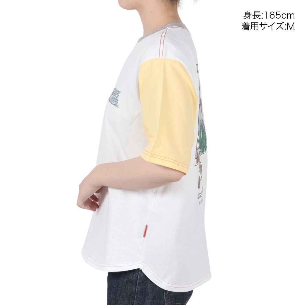 クリフメイヤー（KRIFF MAYER）（レディース）クリフラビットプリントTシャツ W2447830 90 MULTI-COL