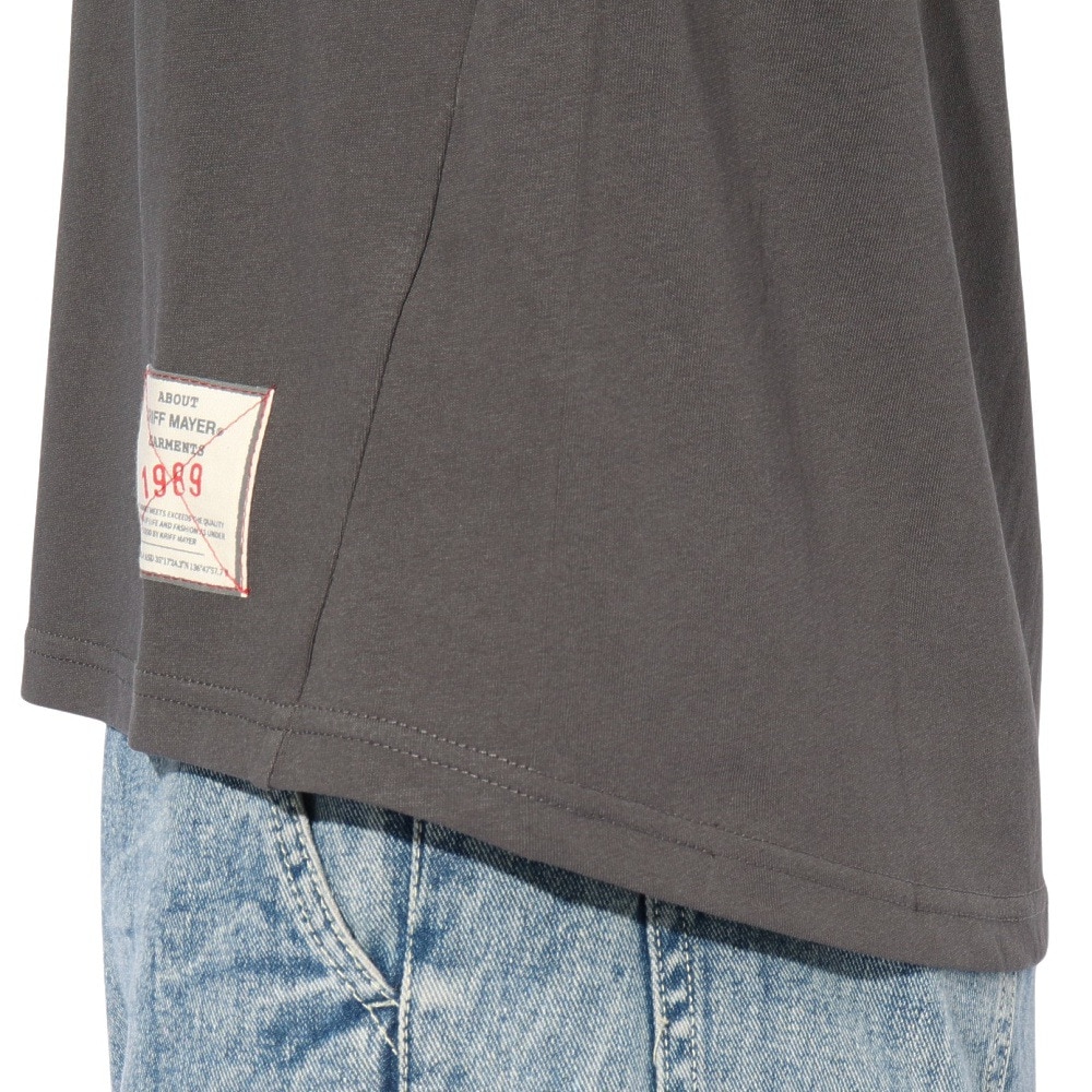 クリフメイヤー（KRIFF MAYER）（レディース）ウェットプロテクトランタンスリーブTシャツ W2447831 17 CHARCOAL グレー