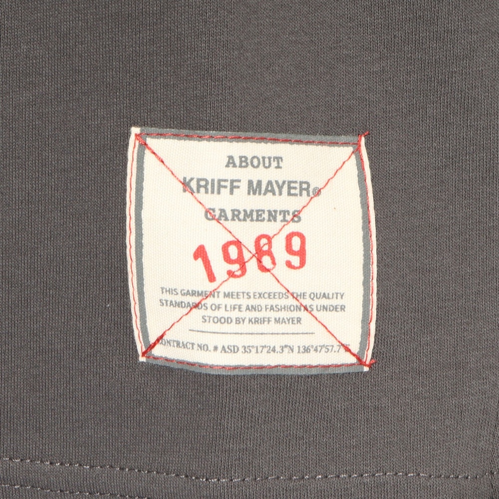 クリフメイヤー（KRIFF MAYER）（レディース）ウェットプロテクトランタンスリーブTシャツ W2447831 17 CHARCOAL グレー