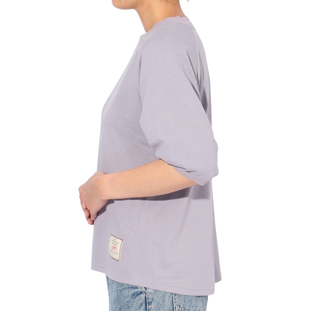 クリフメイヤー（KRIFF MAYER）（レディース）ウェットプロテクトランタンスリーブTシャツ W2447831:89:PURPLE