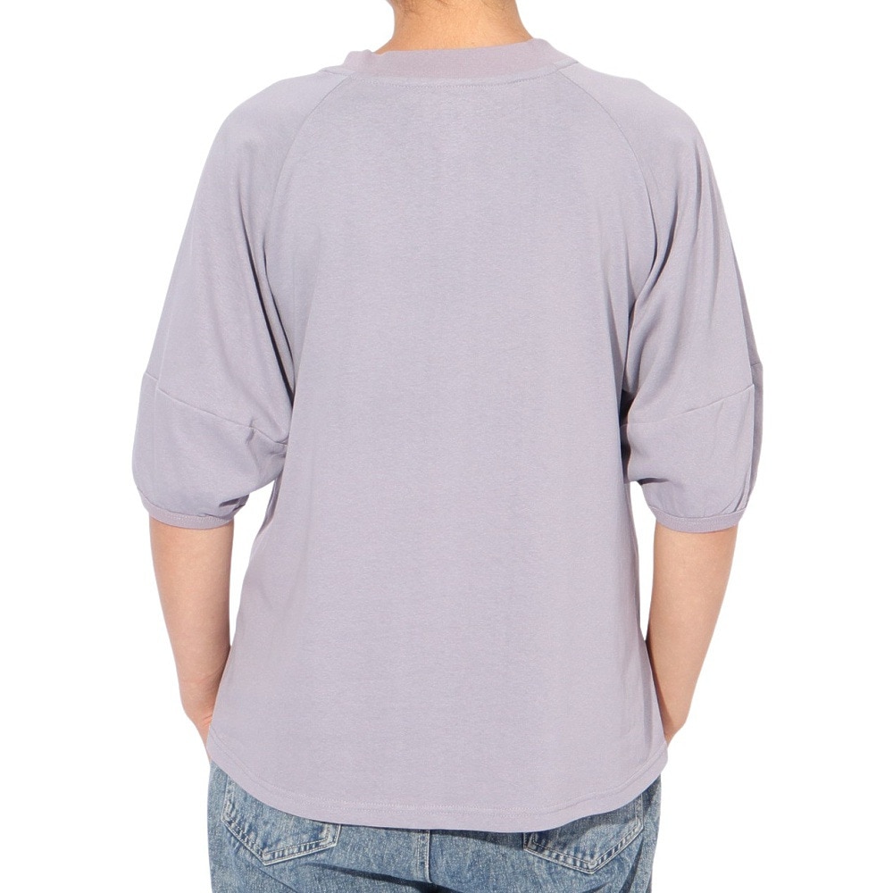 クリフメイヤー（KRIFF MAYER）（レディース）ウェットプロテクトランタンスリーブTシャツ W2447831:89:PURPLE