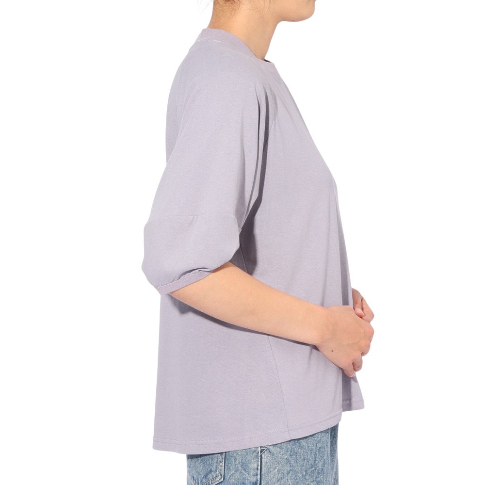クリフメイヤー（KRIFF MAYER）（レディース）ウェットプロテクトランタンスリーブTシャツ W2447831:89:PURPLE