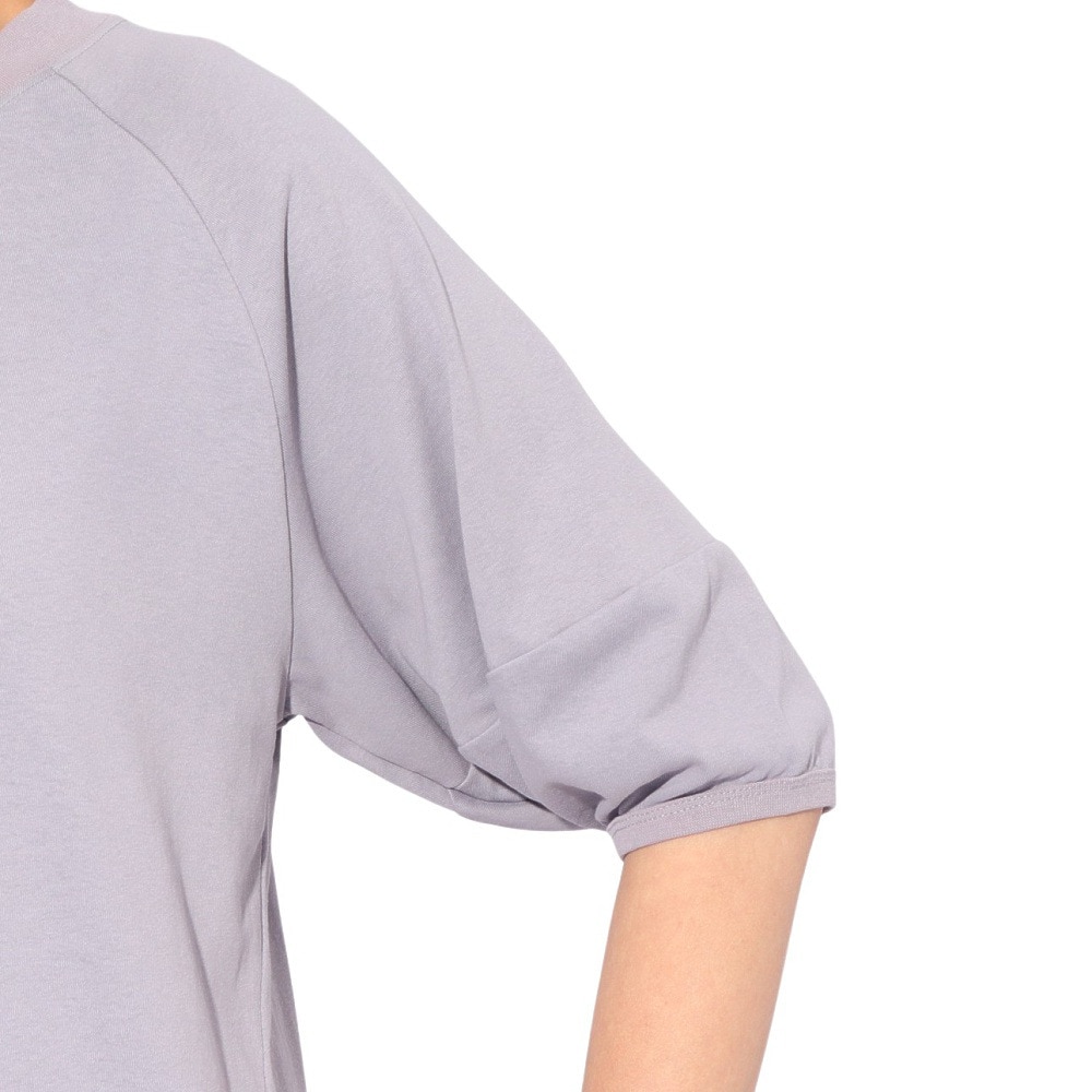 クリフメイヤー（KRIFF MAYER）（レディース）ウェットプロテクトランタンスリーブTシャツ W2447831:89:PURPLE