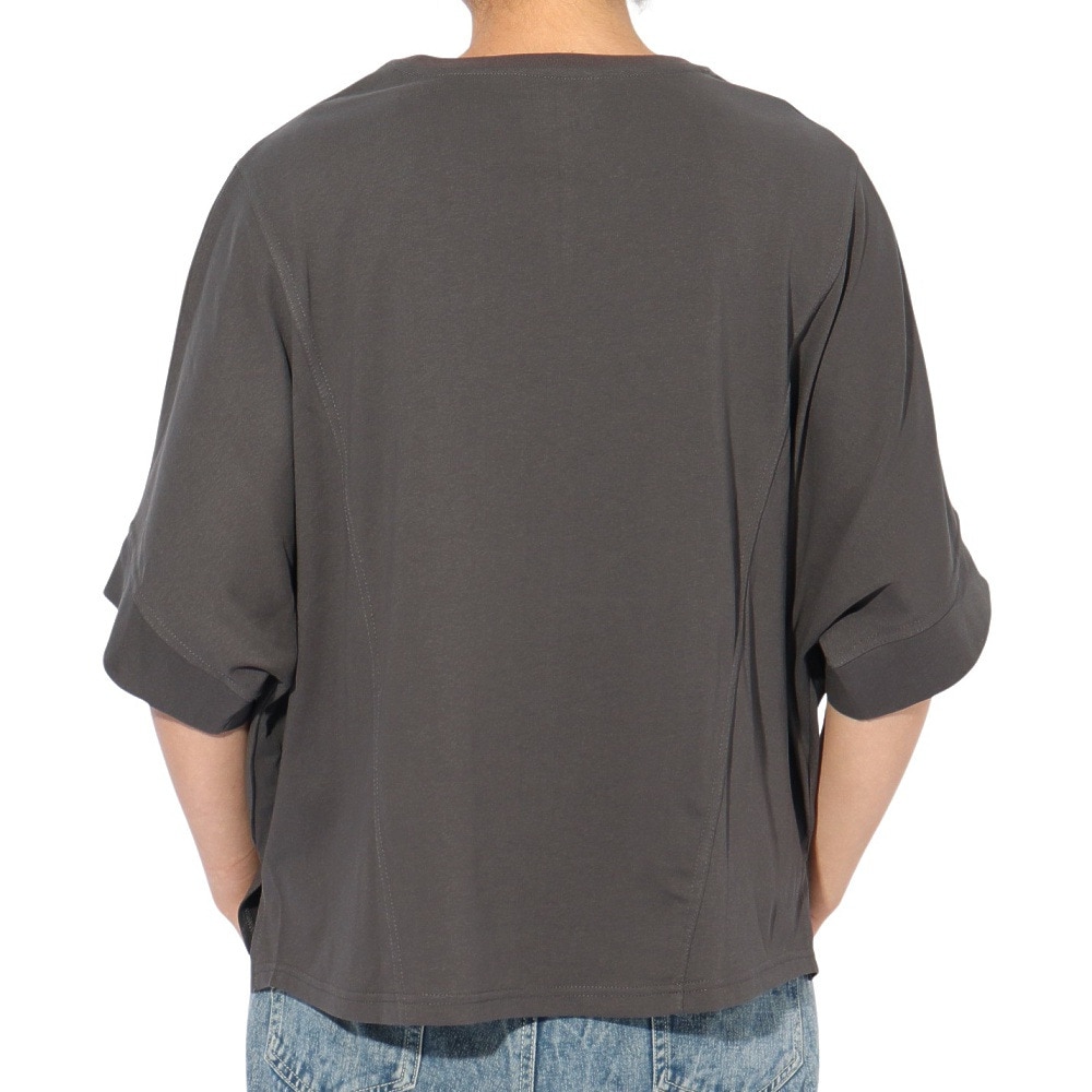 クリフメイヤー（KRIFF MAYER）（レディース）ウェットプロテクトモモンガTシャツ W2447832 17 CHARCOAL グレー