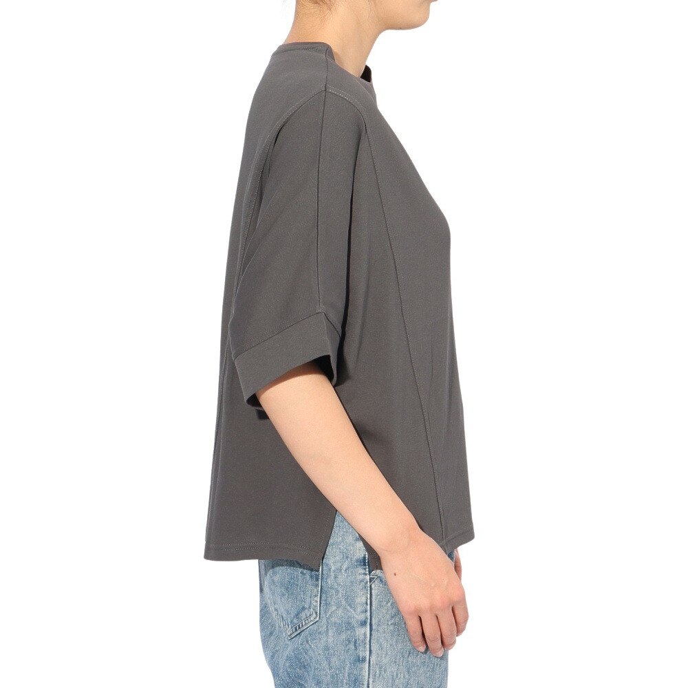 クリフメイヤー（KRIFF MAYER）（レディース）ウェットプロテクトモモンガTシャツ W2447832 17 CHARCOAL グレー