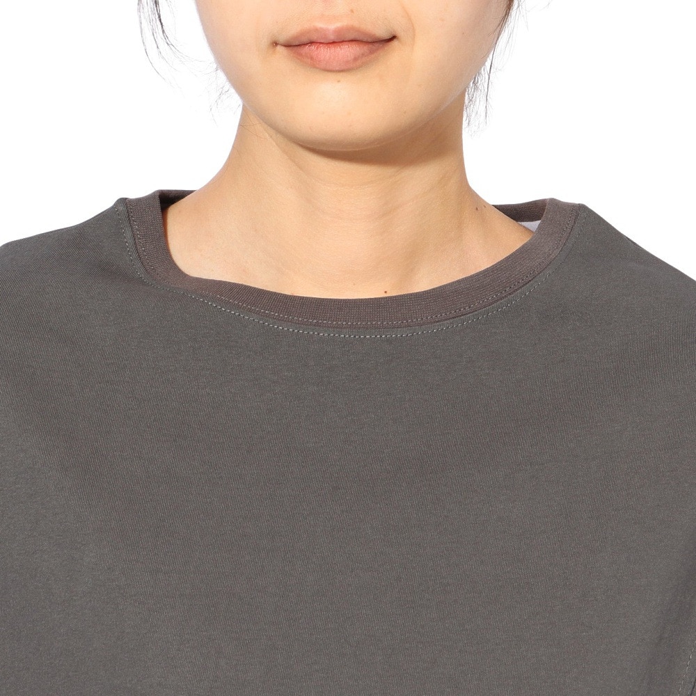 クリフメイヤー（KRIFF MAYER）（レディース）ウェットプロテクトモモンガTシャツ W2447832 17 CHARCOAL グレー