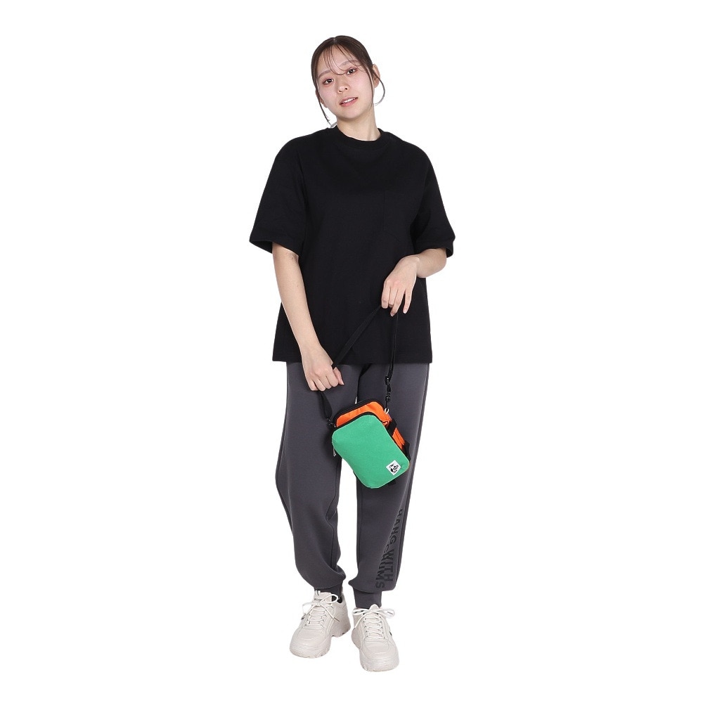 チャムス（CHUMS）（レディース）半袖Tシャツ ヘビーウエイトポケットTシャツ CH11-2272-K001 ブラック オーバーサイズ 厚地